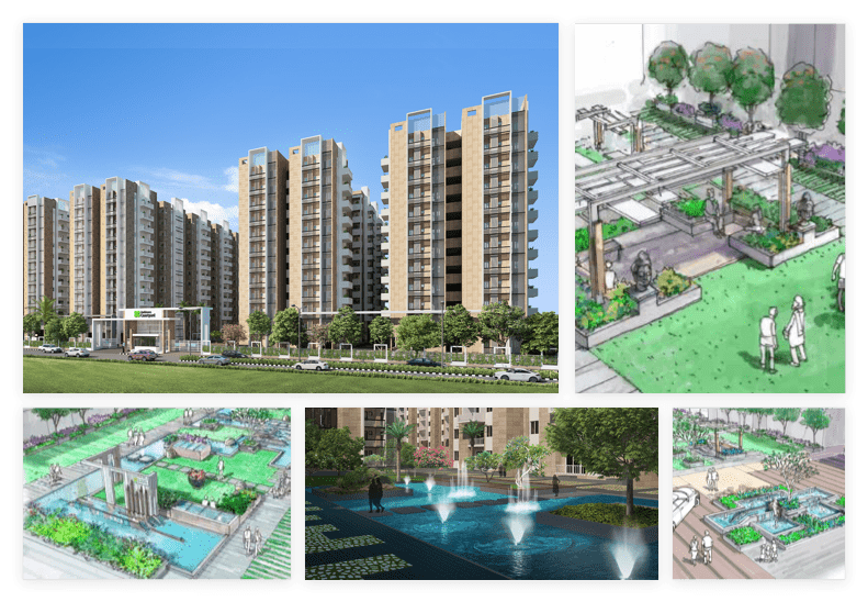 ambience courtyard places