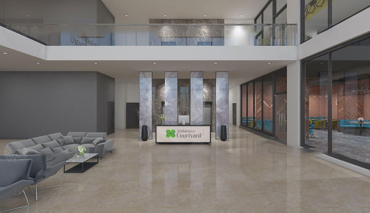 ambience courtyarad lobby 